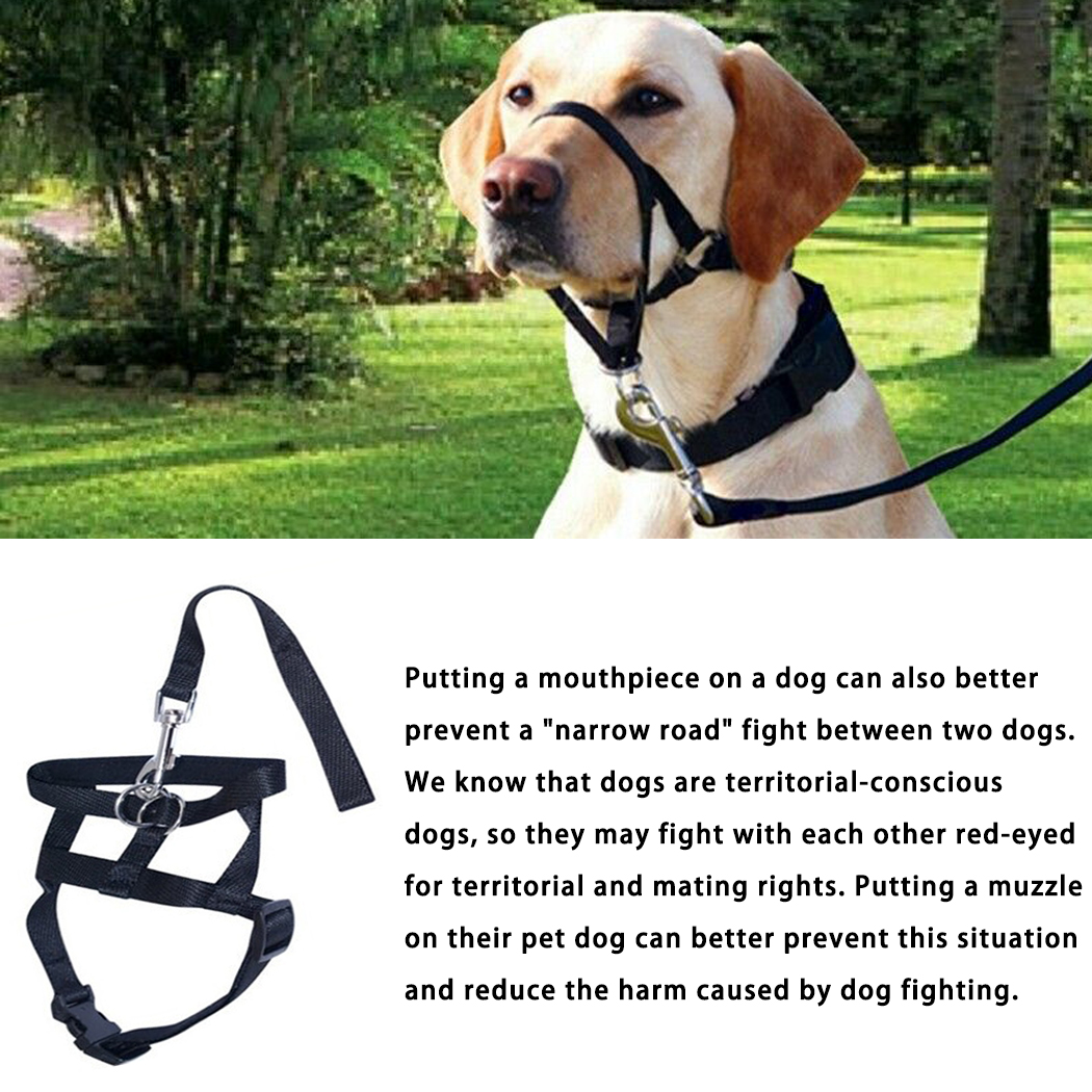 Dog Pets Muzzle Alaskan Safety Plain Collars Teddy Durable Adjustable Dog Pets Muzzle Alaskan Safety Plain Collars Teddy Durable Adjustable