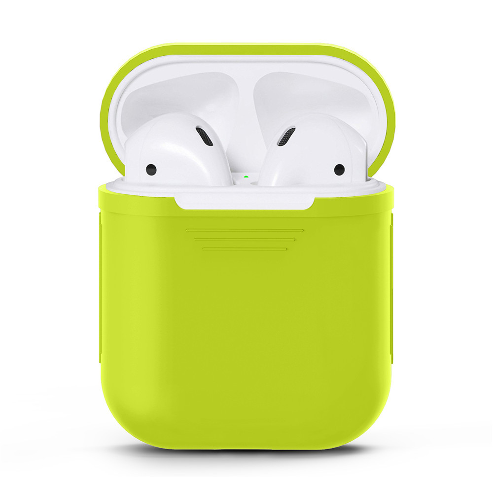 New Silicone Airpods Protective Cover Case Slim Skin For Apple Airpod Earphones Ebay