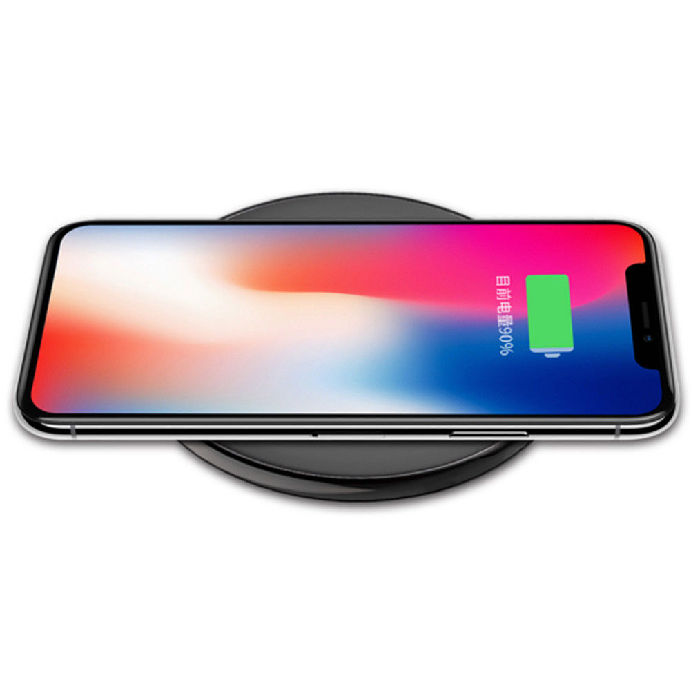 New Qi Wireless Charger Charging Plate Pad For iPhone X 8 / 8 Plus ...