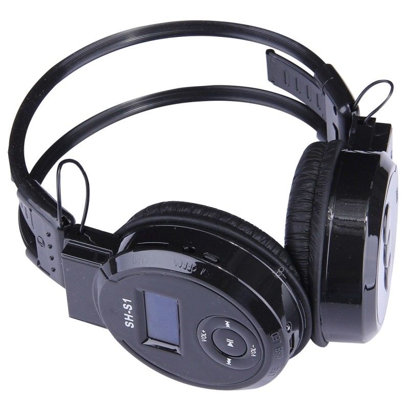 2018 TF Card SHS1 Sport MP3 Player Headset FM Radio Foldable Wireless Headphone eBay