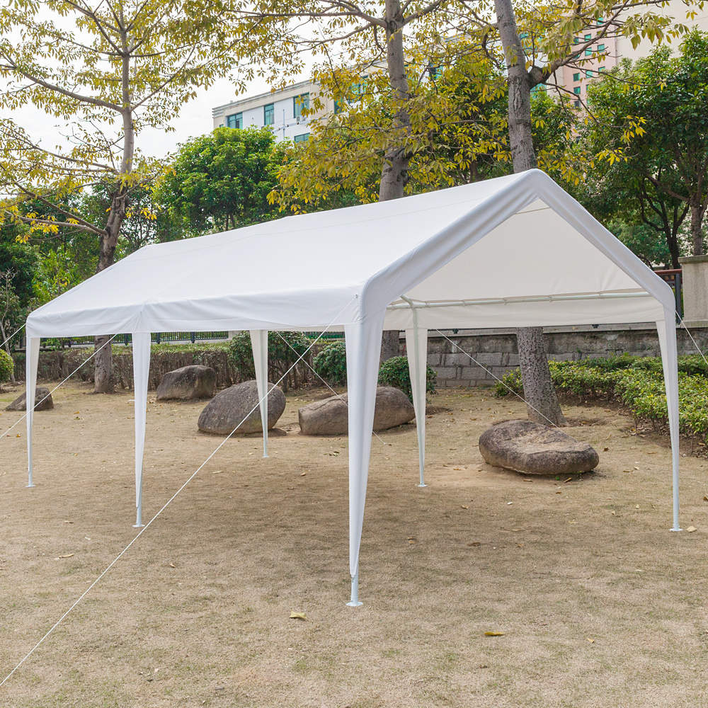 3x6 Carport Car Canopy Versatile Shelter Car Shed with ...