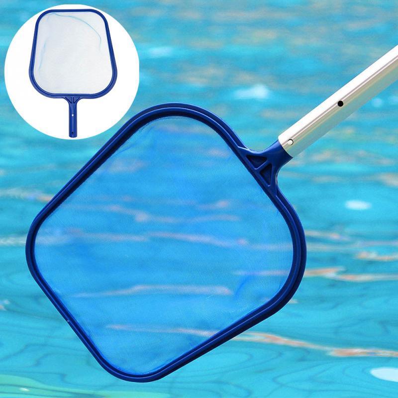 mainstays swimming pool leaf skimmer with pole