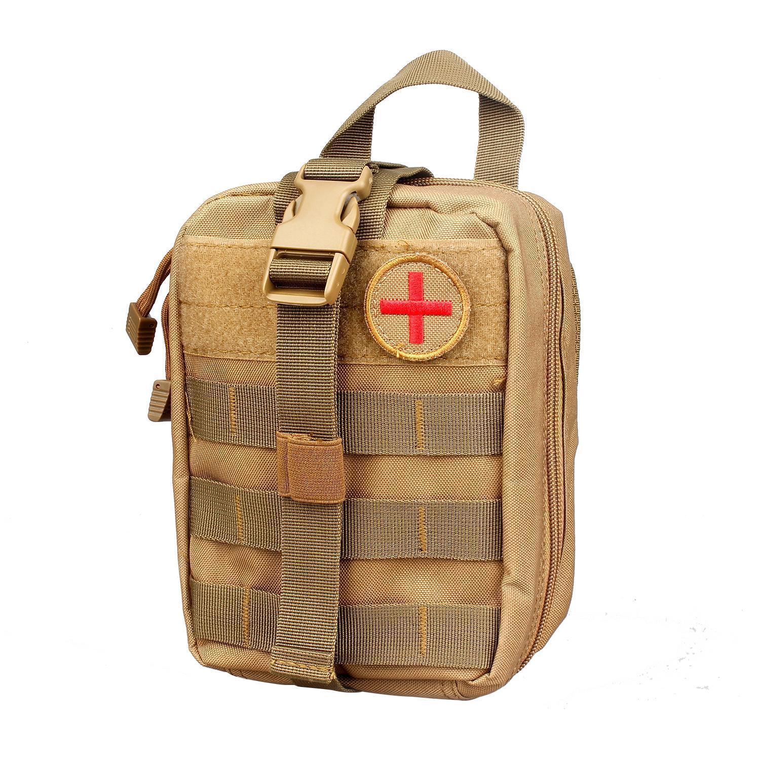 First Aid Kit Tactical Survival Kit Molle Rip Away Emt Pouch Bag Ifak