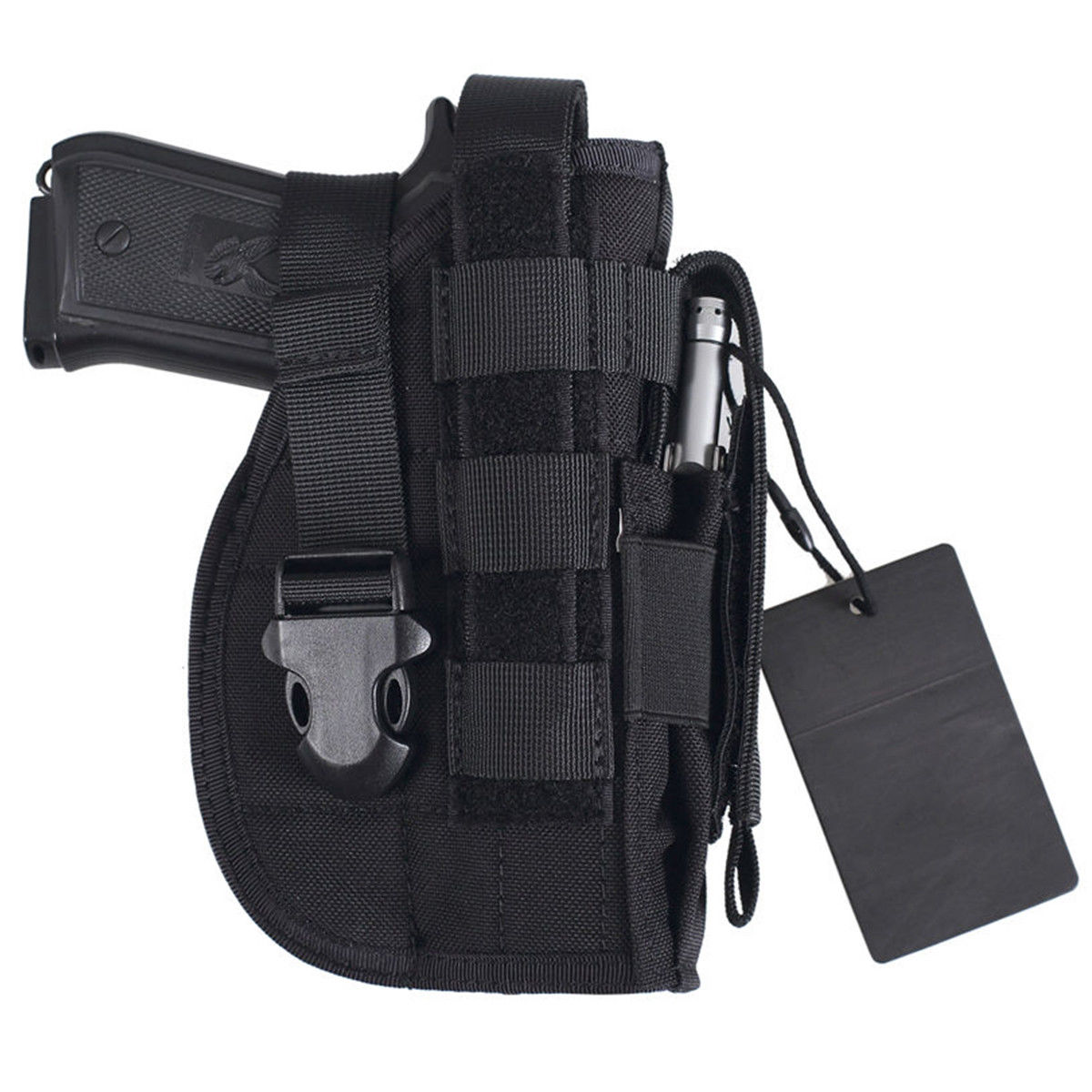 Gun Holster Tactical Molle Modular Belt Pistol for Right Handed Shooter ...