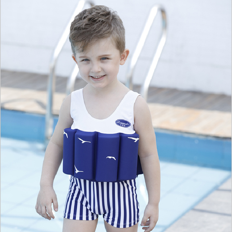Kids Swim Float Suits Boys Buoyancy Swimwear Girls Surf Life Vest Learn ...