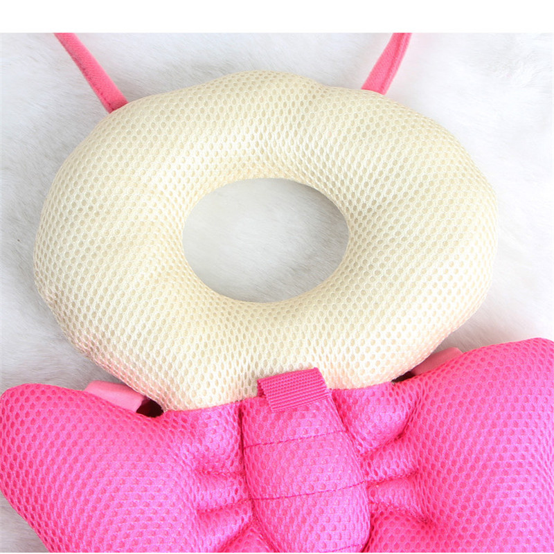 Baby Safety Protection Head Pad Headrest Learning Walking Anti-tumble Butterfly