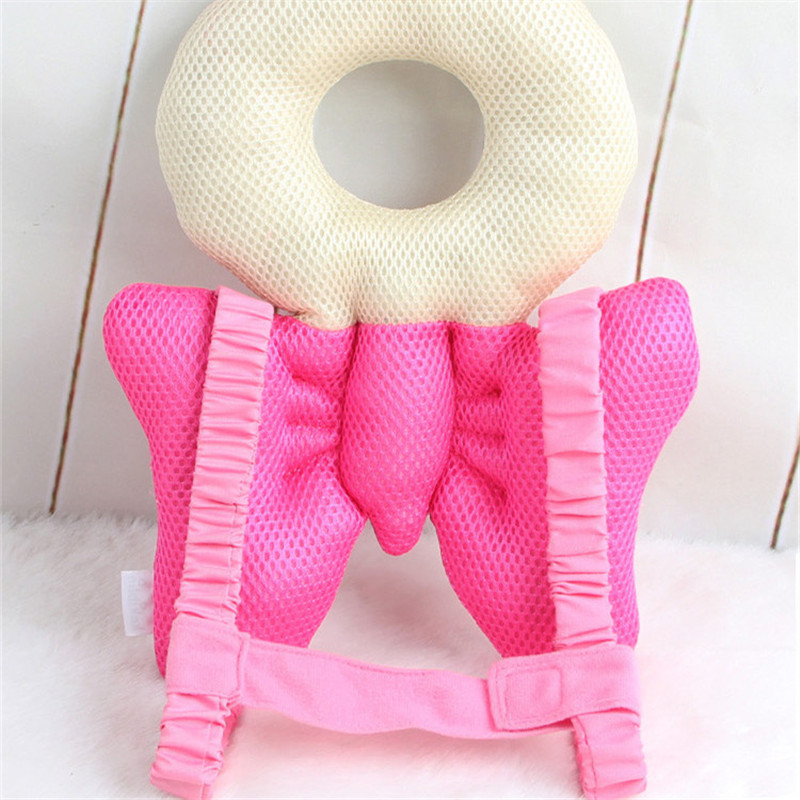 Baby Safety Protection Head Pad Headrest Learning Walking Anti-tumble Butterfly