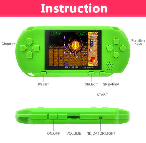  PSP PXP3 Portable Handheld Video Game Console 16 Bit Retro 200 Games 