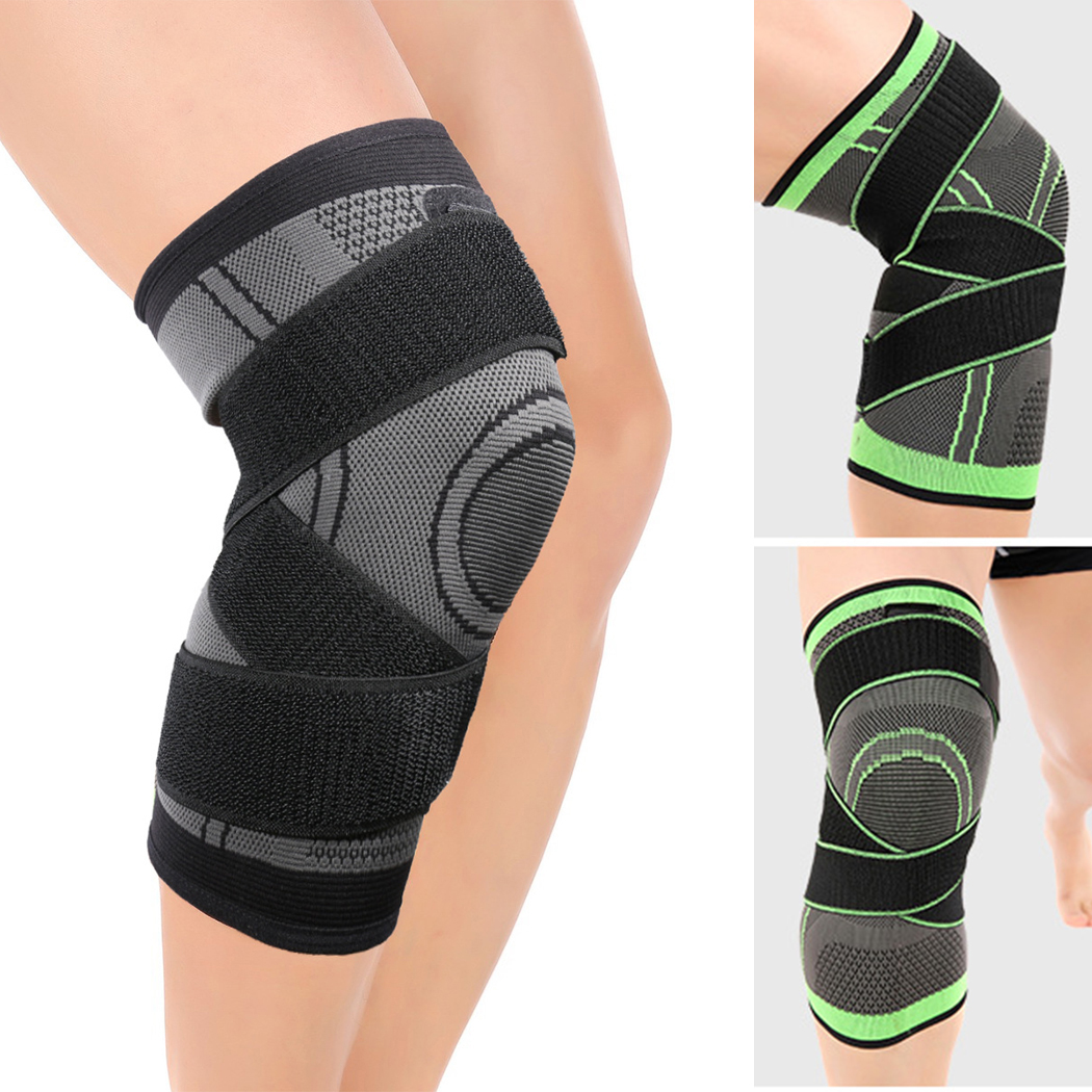 3D Knee Brace Breathable Sleeve Support Running Jogging Sports Leg | eBay