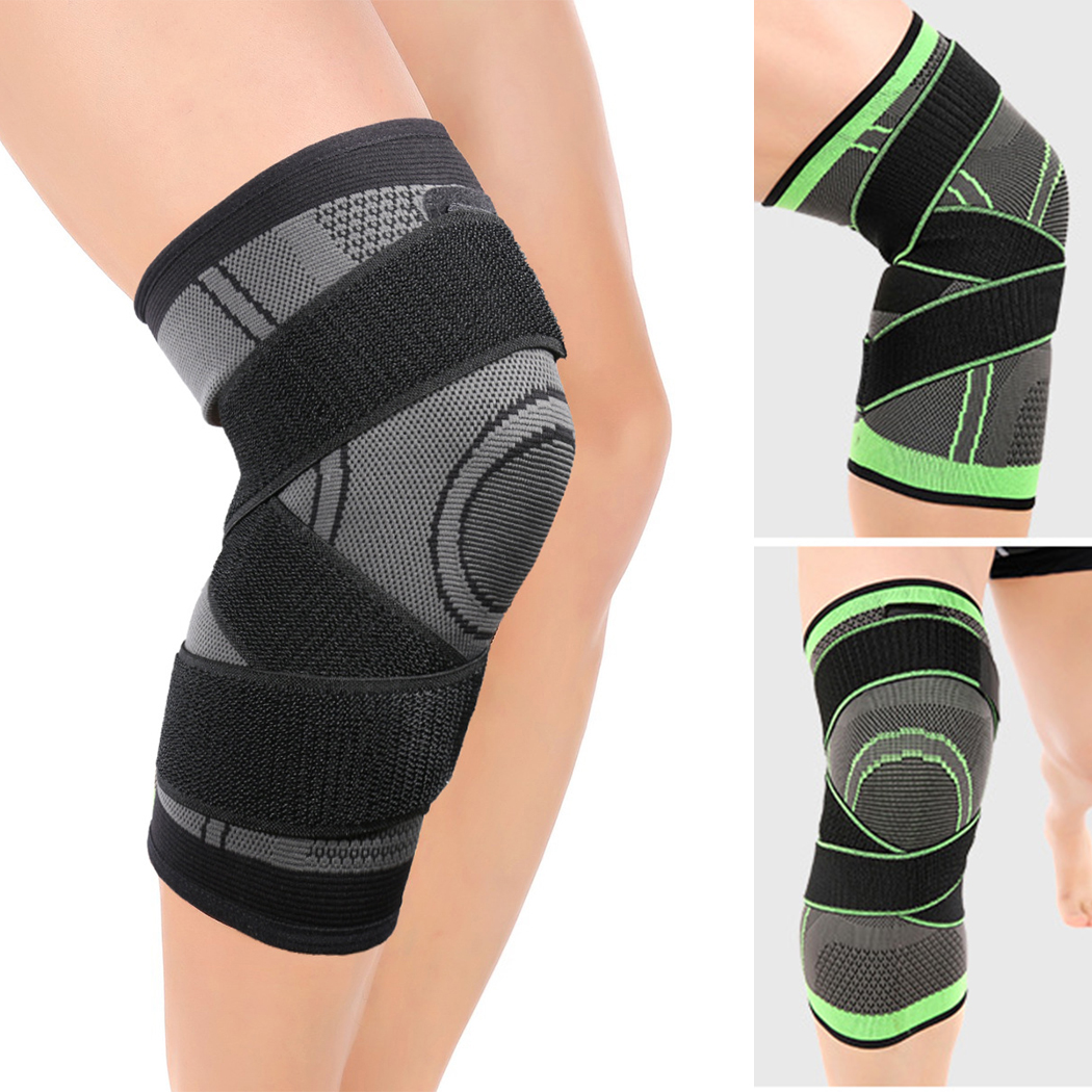 3D Knee Brace Breathable Sleeve Support Running Jogging Sports Leg eBay